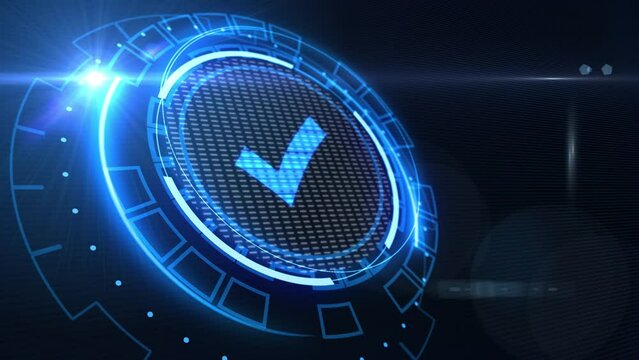Standard quality control. Certification. Business, technology, internet and networking concept.