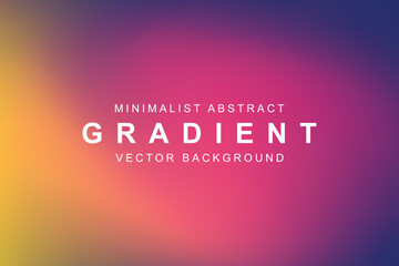 Minimalist abstract gradient vector background