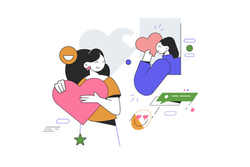 Valentines Day Illustration