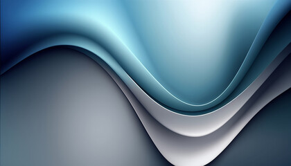 Blue and grey  , abstract wallpaper, gradients, Generative AI