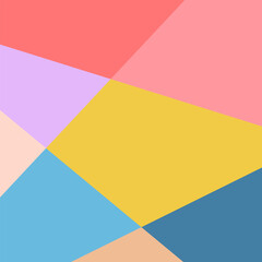 Abstract colorful geometric background illustration