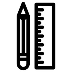 stationary icon or logo isolated sign symbol vector illustration - high quality black style vector icons

