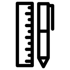 stationary icon or logo isolated sign symbol vector illustration - high quality black style vector icons
