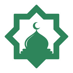 Mosque Islamic Logo