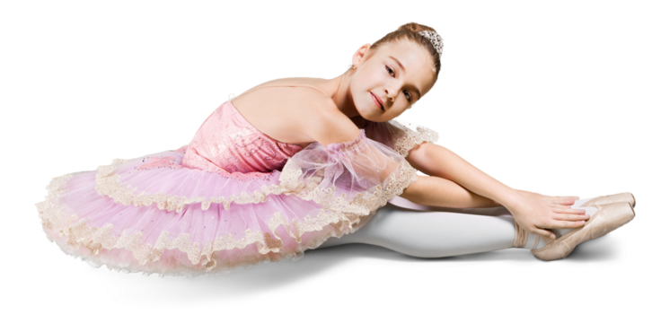 Young Ballet Dancer Performing