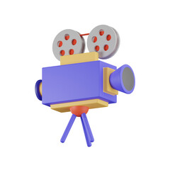 Camera Roll Entertainent 3D Illustrations