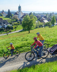 Raus ins Grüne am Bodensee mit den Fahrrädern 
