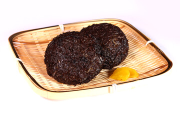 笊の上の磯おにぎり