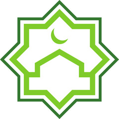 Mosque Islamic Logo