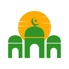 Mosque Islamic Logo