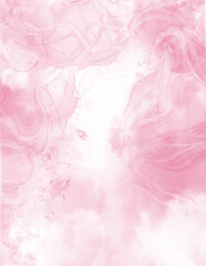 Pink watercolor splash