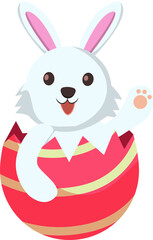 Easter element icon illustration. Traditional and cultural holiday concept.