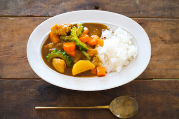 夏野菜カレーライス