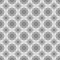 Mandala Art Ornament Design for Ceramic or Wallpaper