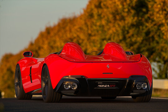 Ferrari Monza SP2-Unique sports car