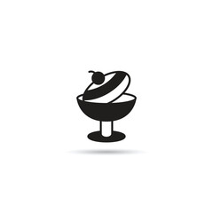 ice cream and dessert icon vector illustration