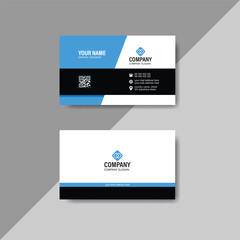 Simple clean professional modern visiting, business card