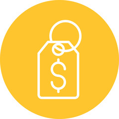 price tag Vector Icon
