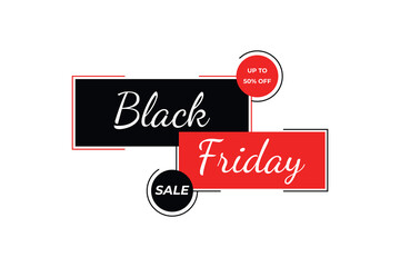 Black Friday sale vector illustration