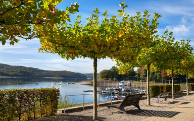 Sorpe lake, Sundern, Sauerland, Germany