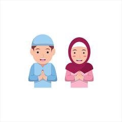 Obraz premium Ramadhan Kids Ilustration