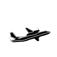 Fototapeta na wymiar Aircraft logo silhouette