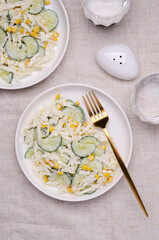 Salad fresh vegetables