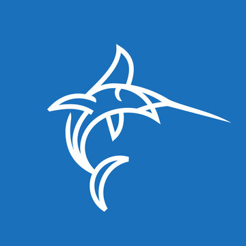 recommend clip art: Blue Marlin Logo. Fresh and Unique Modern Blue Marlin Logo Template. Great to use as your Offshore Fishing Activity event logo.