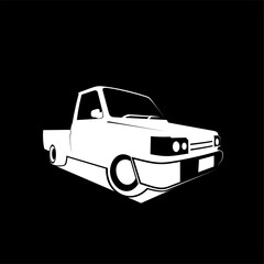 With Pickup Truck Logo