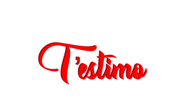 T&rsquo;estimo - I love you written in Catalan - red color -  - image, poster, placard, banner, postcard, ticket.  png
