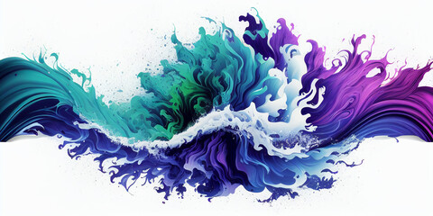 Abstrack Background with Waves