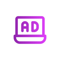 ads gradient icon