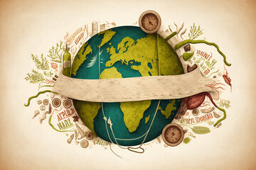 Embracing Healthy Choices: World Health Day Photo Collection. Generative AI illustration.