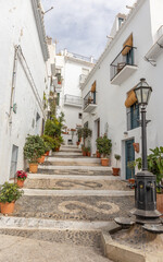 Fototapeta premium In den Gassen von Frigiliana, Andalusien, Spanien 