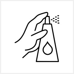 Doodle cleaning clipart Hand drawn line art Sketch vector stock illustration EPS 10