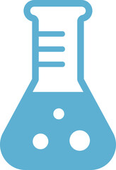 chemical tube - vector icon illustration