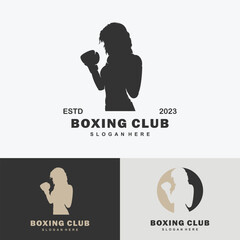 Creative boxing design concepts, illustrations, vectors	 - obrazy, fototapety, plakaty