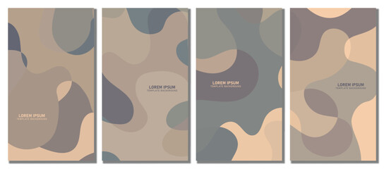 Abstract wavy set background.