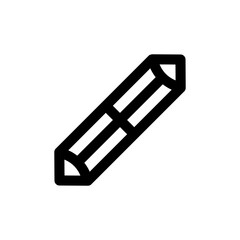 pencil line icon