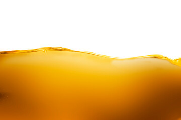 Appearance surface poured brownish yellow lubricant liquid for bubbles background can use cooking oil.