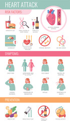 Heart Attack Infographics