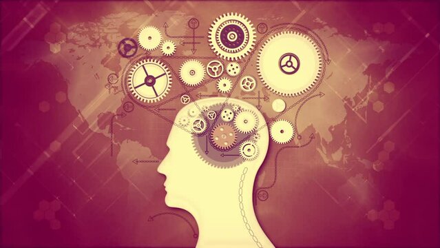 Brain Gears 3D Video Animation