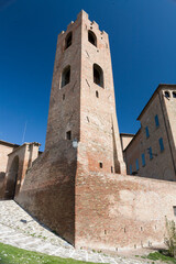 Fototapeta na wymiar Longiano, Forli Cesena, Emilia-Romagna. Castello Malatestiano 