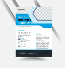 Simple Flyer design template.