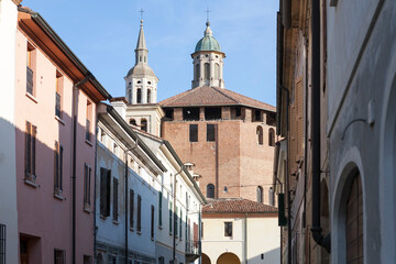 Fototapeta na wymiar Sabbioneta, Mantova. Chiesa della Beata Vergine Incoronata 