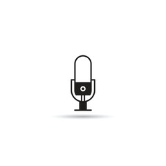 microphone icon vector illustration