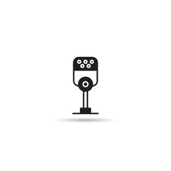 microphone icon vector illustration