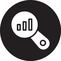 Search Analytics glyph icon