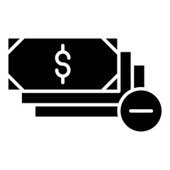 delete money icon