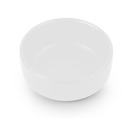 empty bowl isolated on white background